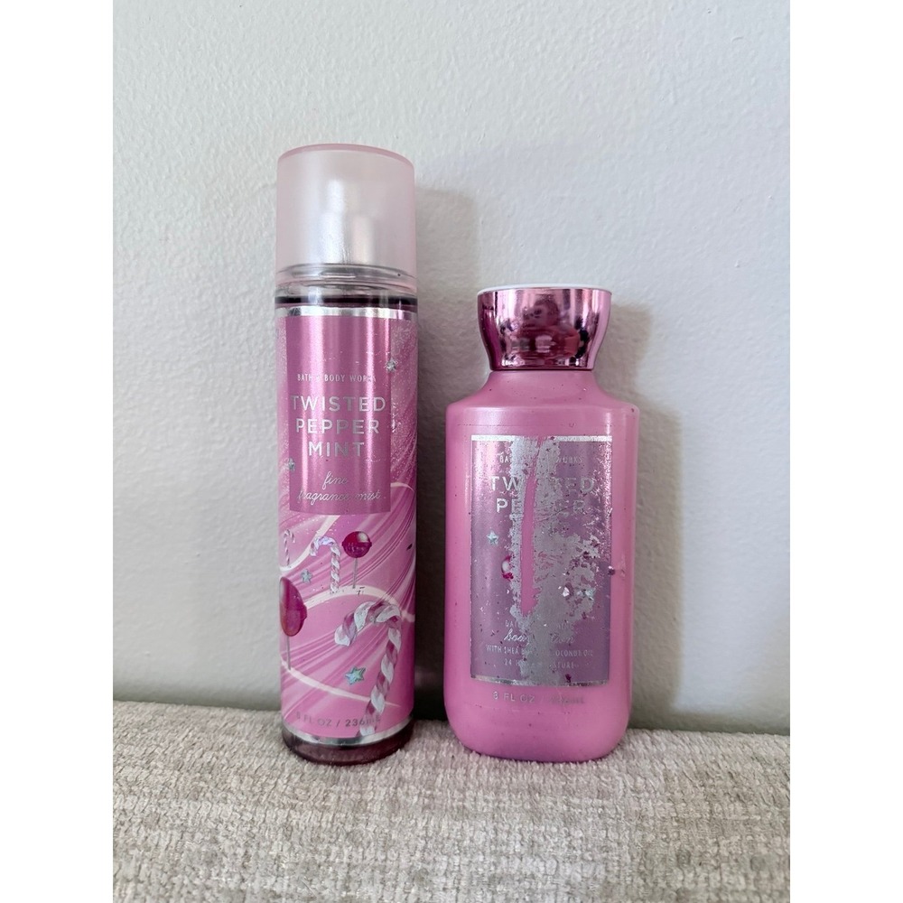 Twisted Peppermint Fragrance Mist & Body lotion | Bath & Body Works